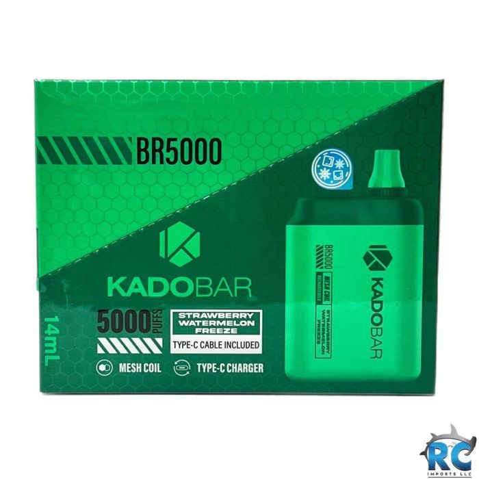 VAPE KADOBAR STRAWBERRY WATERMELON FREEZE 5,000 PUFFS