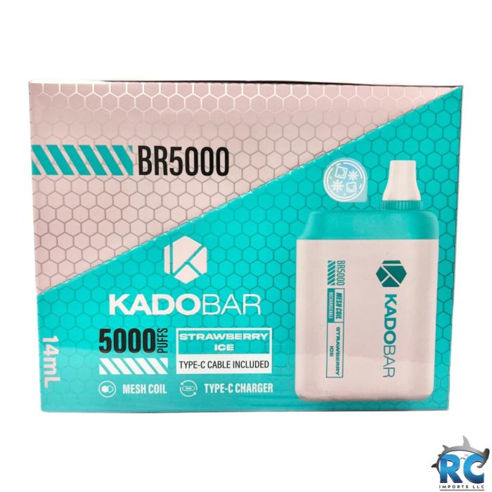 VAPE KADOBAR STRAWBERRY ICE 5,000 PUFFS