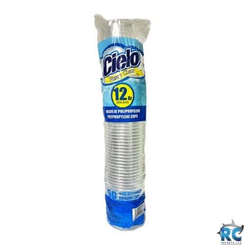 DB TE VASO CIELO 12oz PLAST 20/50
