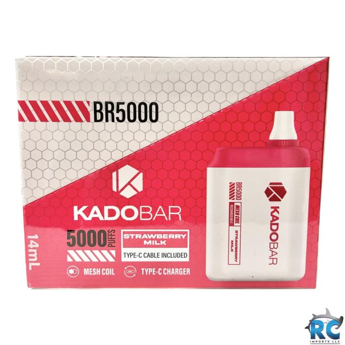 VAPE KADOBAR STRAWBERRY MILK 5000 PUFFS