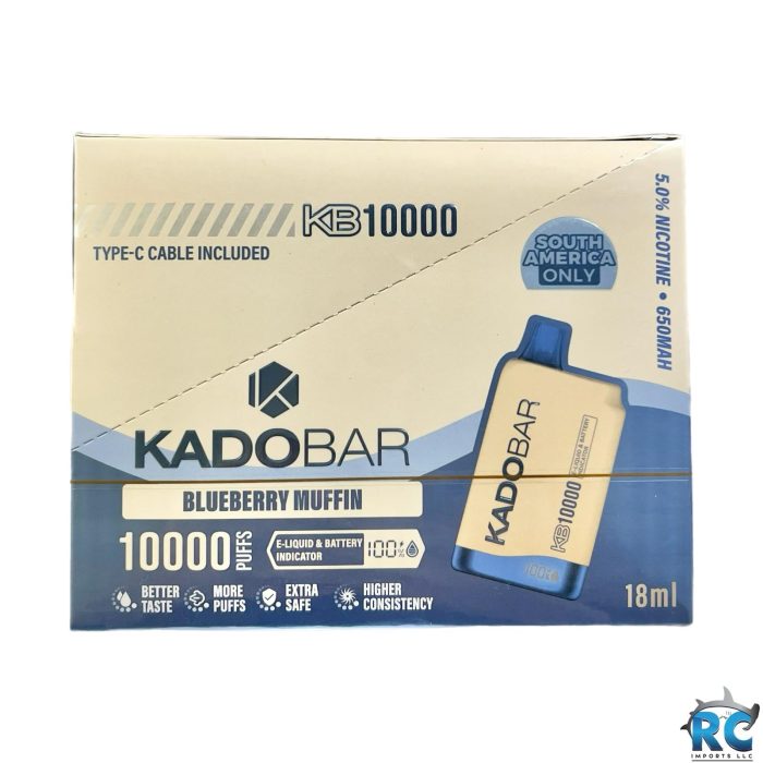 VAPE KADOBAR BLUEBERRY MUFFIN 10,000 PUFFS