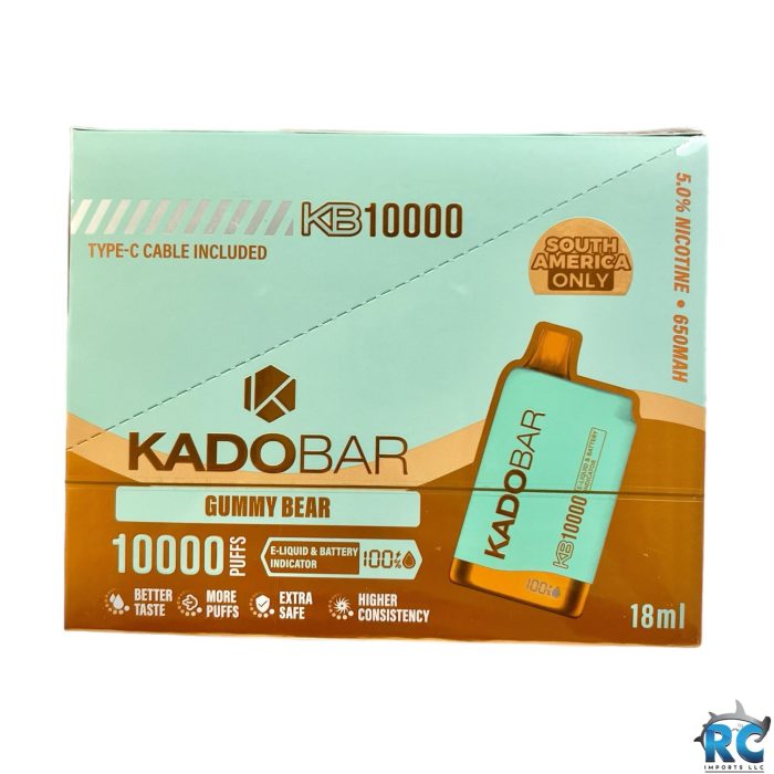 VAPE KADOBAR GUMMY BEAR 10,000 PUFFS