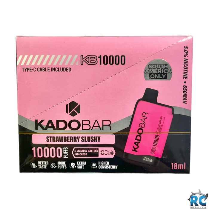 VAPE KADOBAR STRAWBERRY SLUSHY 10,000 PUFFS