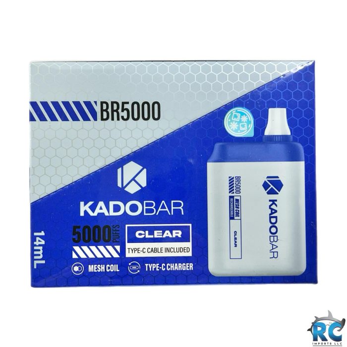 VAPE KADOBAR CLEAR 5,000 PUFFS