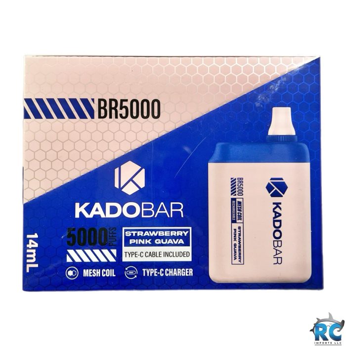 VAPE KADOBAR STRAWBERRY PINK GUAVA 5,000 PUFFS