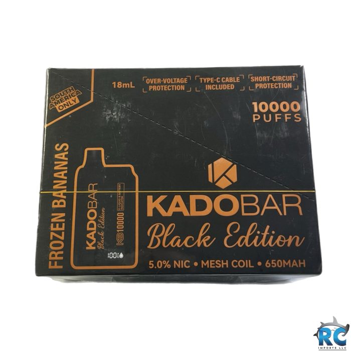 VAPE KADOBAR BK FROZEN BANANAS 10,000 PUFFS