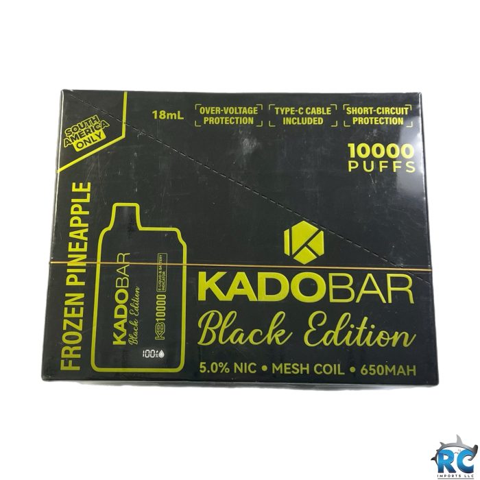 VAPE KADOBAR BK FROZEN PINEAPPLE 10,000 PUFFS