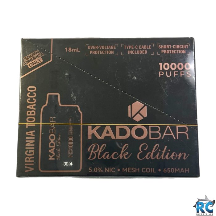 VAPE KADOBAR BK VIRGINIA TOBACCO 10,000 PUFFS